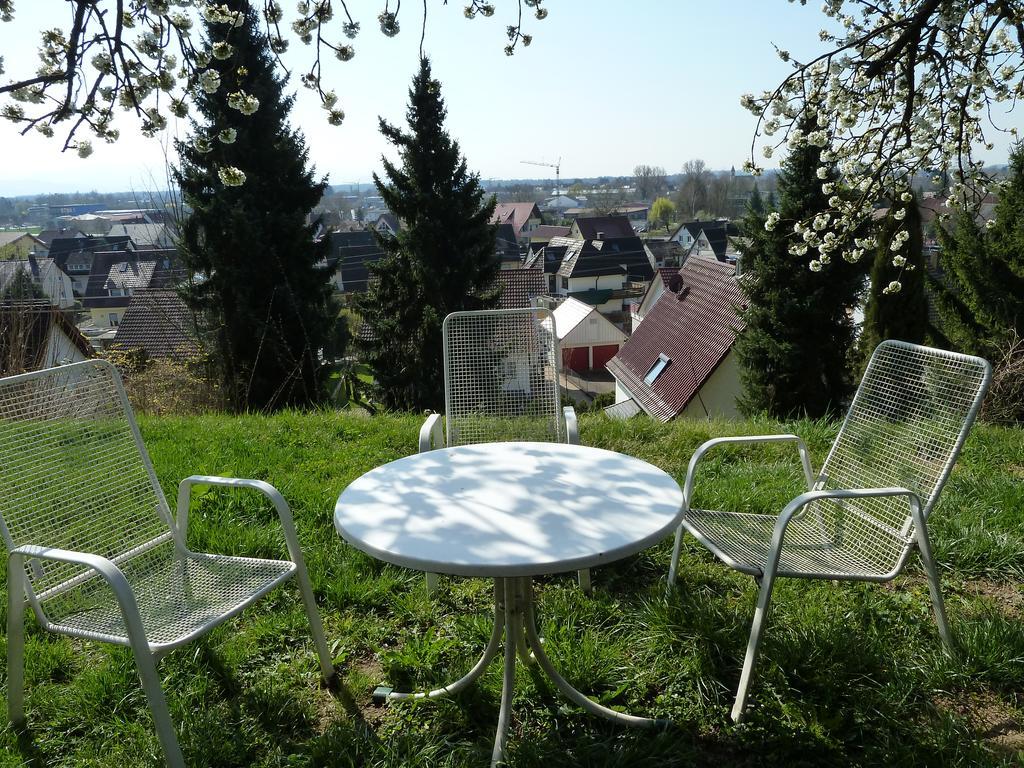 Helle 70 Qm Ferienwohnung Mit Herrlichem Blick Teningen Ngoại thất bức ảnh